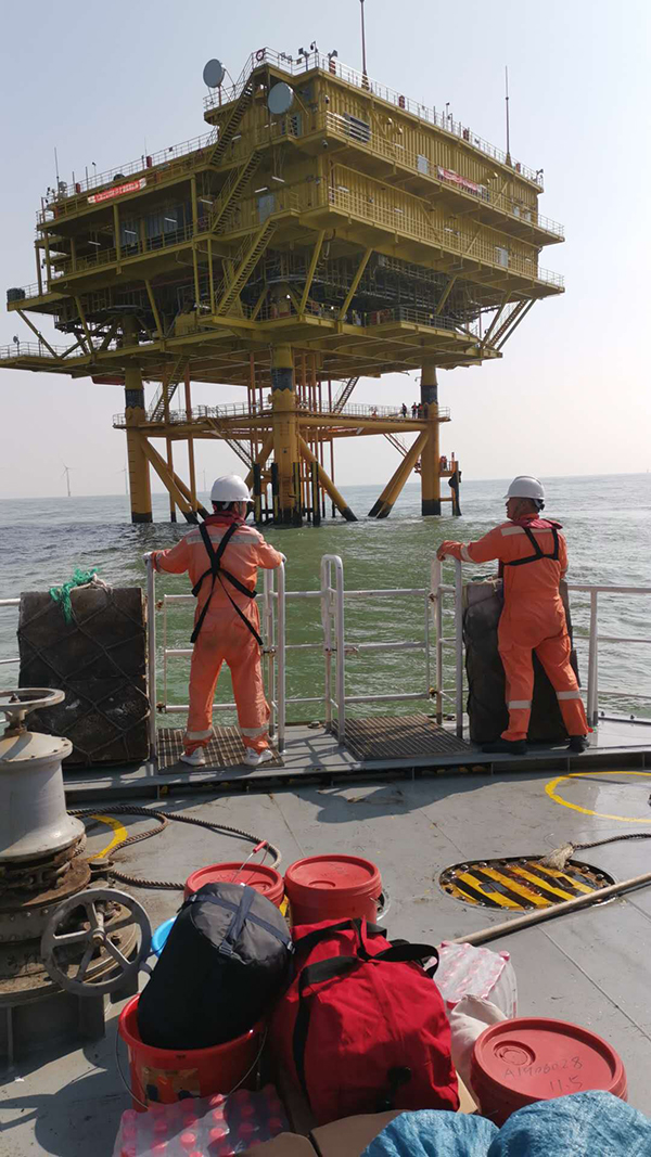 虹潤不怕遠征難，直掛云帆濟滄海-虹潤儀表為海上風電運行保駕護航